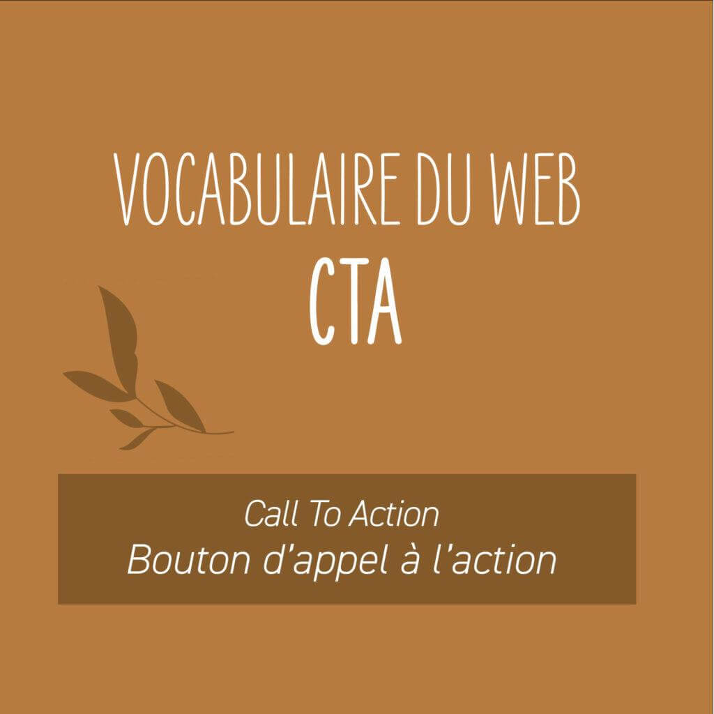 Vocabulaire du Web - CTA
