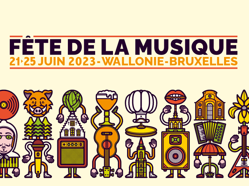Fête de la musique en Wallonie et à Bruxelles